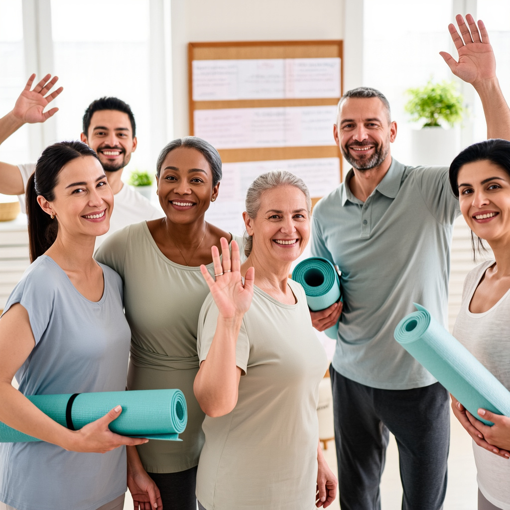 Komunita wellness pre pohyblivosť kĺbov